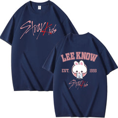 KPOP Print Summer Short-sleeved T-shirt