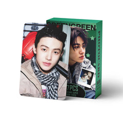 127PCS SEONGHYEON GREENGREEN Photocard Stickers