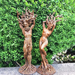 Tree Man Forest Goddess Statue