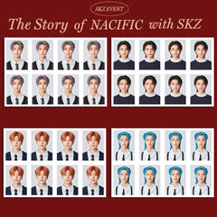 SKZ Npacific One Inch ID Photo 8pcs