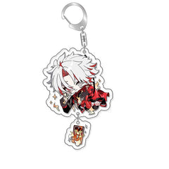 Double-sided Game Keychain Pendant