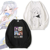 Anime Loose Crew Neck Sweatshirt