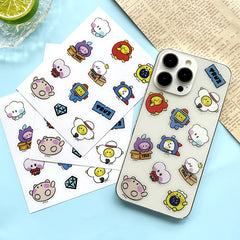 KPOP Cartoon PVC Waterproof Stickers