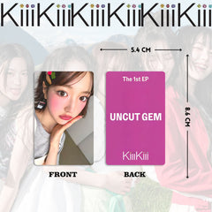 KiiiKiii UNCUT GEM Photocard Collection