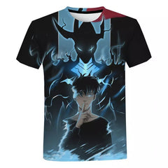 Men's Solo Leveling 3D Print T-shirt