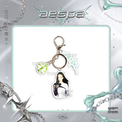 AE LOGO Acrylic Pendant Keychain