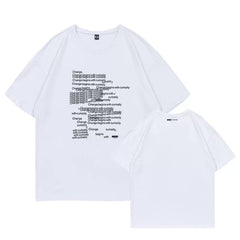 WelcomeToQurious Concert Cotton Short-sleeved T-shirt