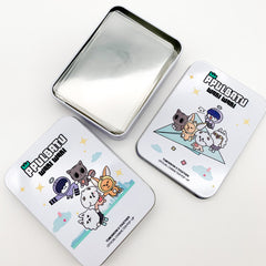 TXT Cartoon Tin Storage Box