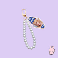 KPOP Imitation Pearl Mobile Phone Chain