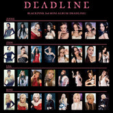 BP ROSE JENNIE DEADLINE Photocard 8pcs