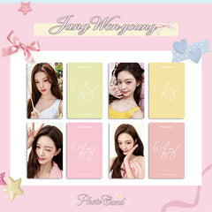 Wonyoung Endorsement Photocard 4PCS Set