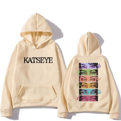 KATSEYE Graphic Print Pullover Hoodie