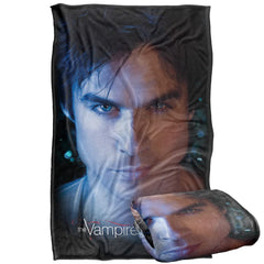 Damon's Eye Printed Flannel Warm Blanket