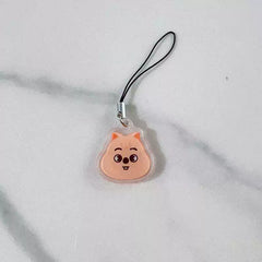 Cartoon Acrylic Phone Chain Pendant
