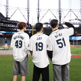 Casual Kpop Name Baseball Jersey Sportswear