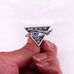 Taylor Lyrics Art Brooch