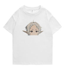 Casual Cotton Anime Short-sleeved T-shirt