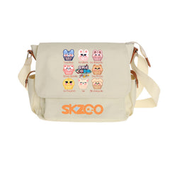SKZ Pattern Shoulder Messenger Bag