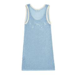 Taylor 1989 Embroidery Sleeveless Top