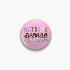 KATSEYE Ganrly Brooch Badge