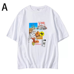Yeonjun Beomgyu Same Printed Short-sleeved T-shirt
