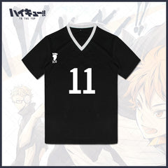 Unisex Inarizaki High Cosplay Short Sleeve Tee and Shorts Sportswear