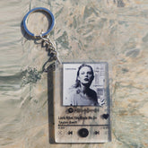 Taylor Song Lyrics Acrylic Keychain Pendant