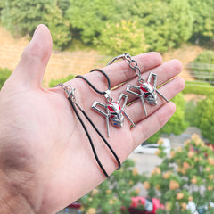 Trendy Anime Necklace Keychain