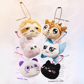 BM Mini Doll Head Keychain Pendant