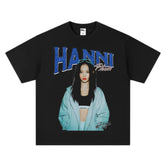 Vintage Hanni Printed Crew Neck T-shirt