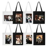 Kpop Pattern Tote Canvas Bag