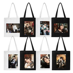 Kpop Pattern Tote Canvas Bag