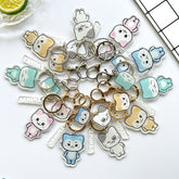KPOP BORN TO BE Cartoon Keychain Pendant