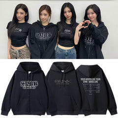 æ SynkAeXISLine Zipper Hoodie Top