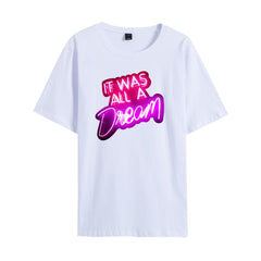 Unisex Round Neck Loose T-shirt