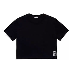 Rose Same Style Letter Print Crop Top