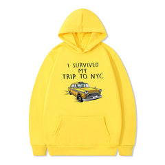 Unisex I Survived My Trip To NYC Graphic Hoodie