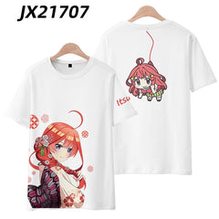 Nakano Short-sleeved Cosplay T-shirt