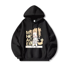 Men's Anime Graphic Print Loose Hoodie