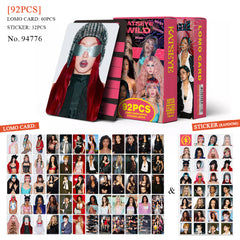 92PCS KATSEYE EP "WILD" Photocard Sticker