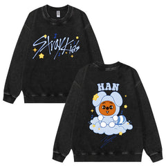 Vintage SKZ Doll Crew Neck Wash Sweatshirt