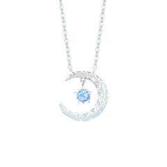 Luxury Star Moon Pendant Necklace