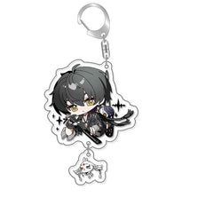 Double-sided Game Keychain Pendant
