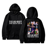 Unisex Taylor Letter Print Loose Hoodie