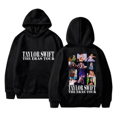Unisex Taylor Letter Print Loose Hoodie