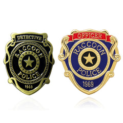 Game Raccoon City Detective Brooch Badge