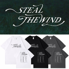 TXT StealTheWind World Tour Short-sleeved T-shirt