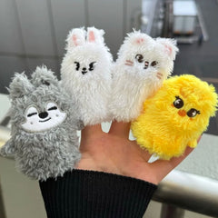 SKZ Furry Finger Cover Keychain