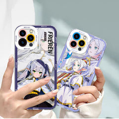 Anime Print Transparent Phone Case