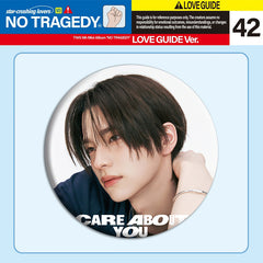 TWS "NO TRAGEDY" Album Badge Mirror Keychain
